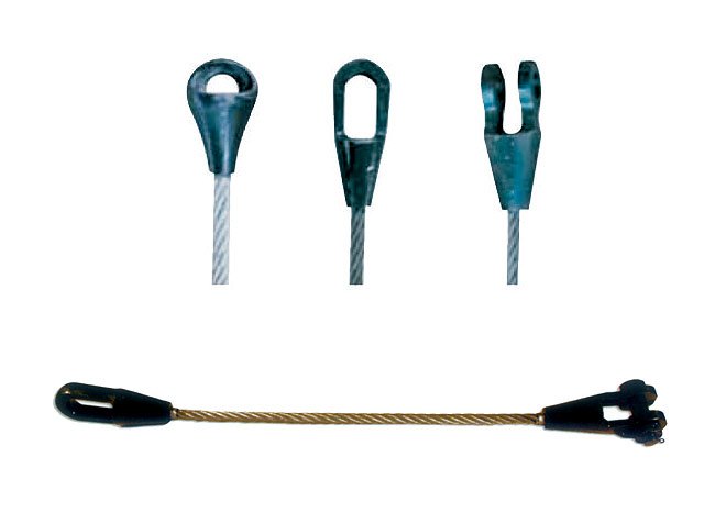 鋼絲繩澆鑄索具